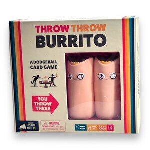 Throw Throw Burrito A Fun Dodgeball Card Game By Exploding Kittens Fun Kids Game